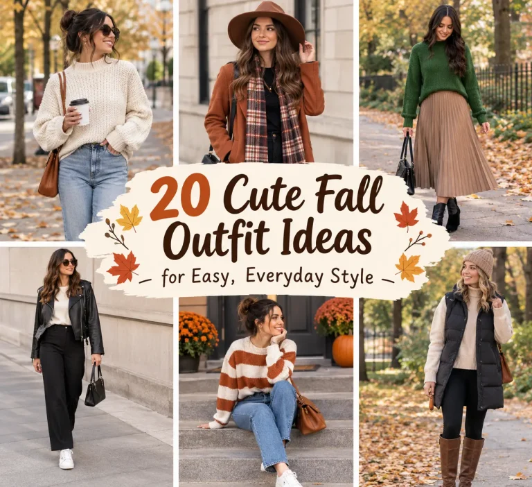 20 Cute Fall Outfit Ideas for Easy, Everyday Style
