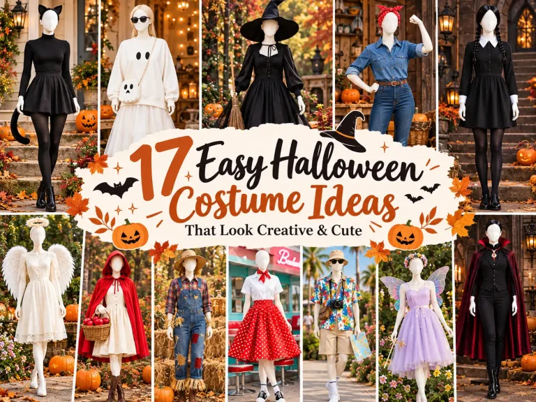 17 Easy Halloween Costume Ideas That Look Creative & Cute